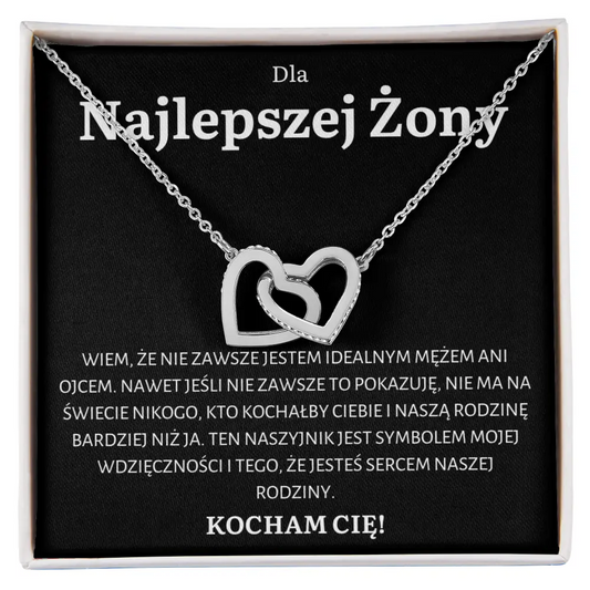 PL-11i Prezent dla żony – Naszyjnik z zawieszką Serca CBS